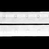 Korzett francia kapocs pamut (festhető) - WHITE (fehér)